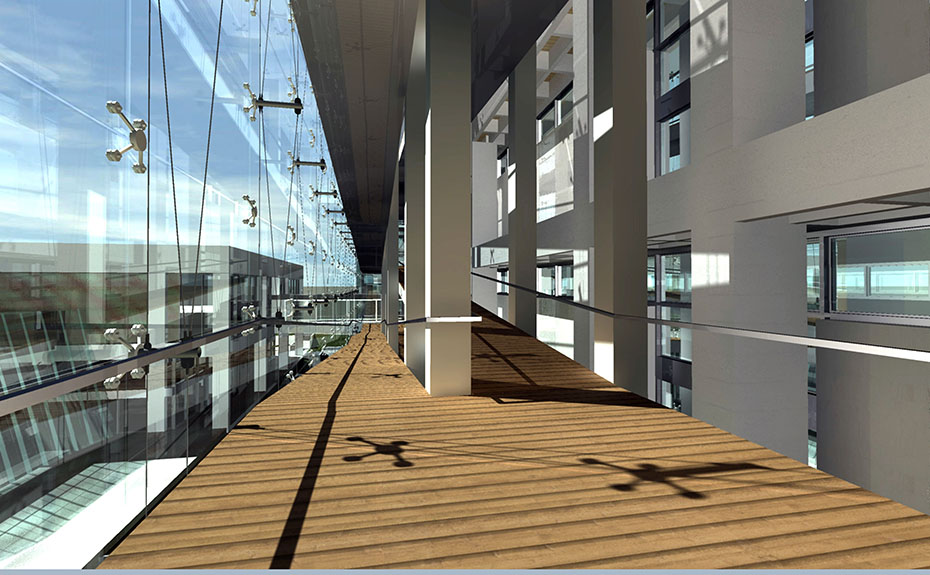 Μοντέλο της σχεδιαζόμενης ανακαίνισης της Εθνικής Πινακοθήκης