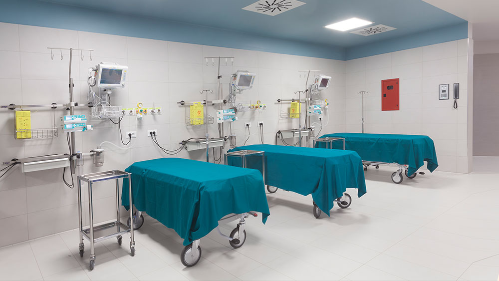 Τρεις νοσοκομειακές κλίνες του Νοσοκομείου Παιδιατρικής Χειρουργικής